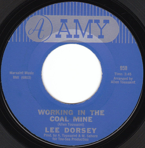 Lee Dorsey : Working In The Coal Mine / Mexico (7", Single, Styrene)