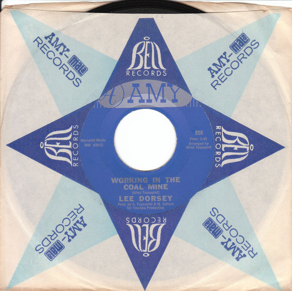 Lee Dorsey : Working In The Coal Mine / Mexico (7", Single, Styrene)