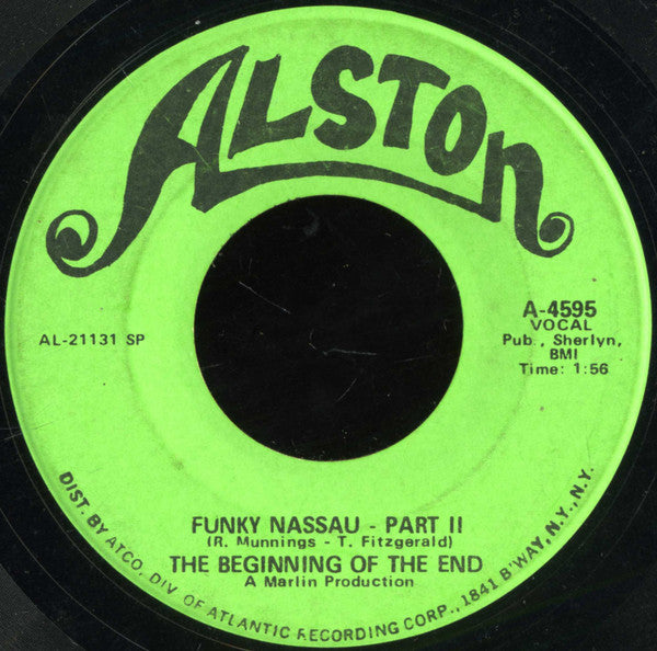 The Beginning Of The End : Funky Nassau (7", Single, SP )