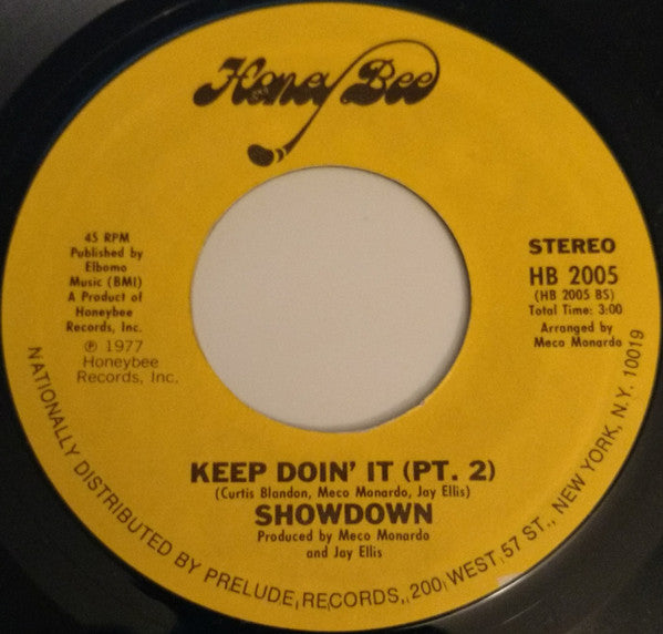 Showdown (3) : Keep Doin' It (7")