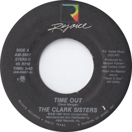 The Clark Sisters : Time Out (7")