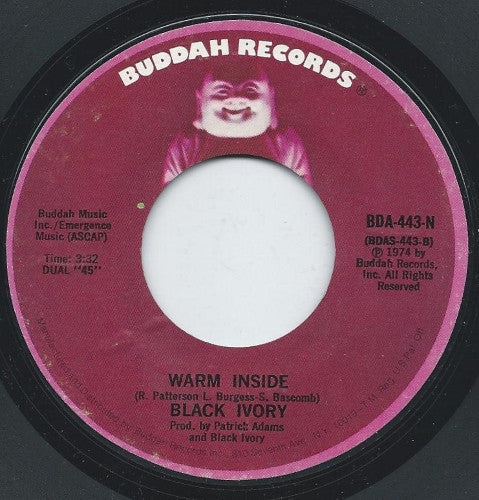 Black Ivory : Will We Ever Come Together / Warm Inside (7", Single)