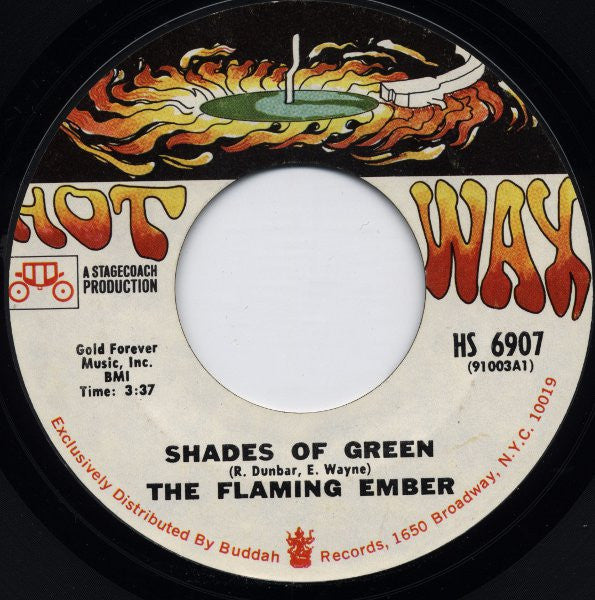 Flaming Ember : Shades Of Green (7")