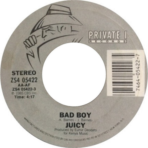 Juicy : Bad Boy / Bad Boy (Dub Mix) (7")
