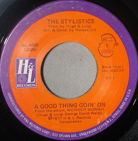 The Stylistics : Fool Of The Year (7", Single)