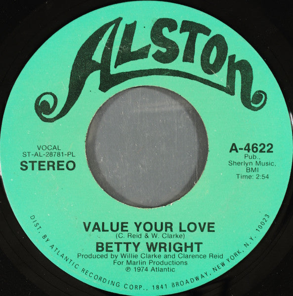 Betty Wright : Secretary / Value Your Love (7", Single, PL )