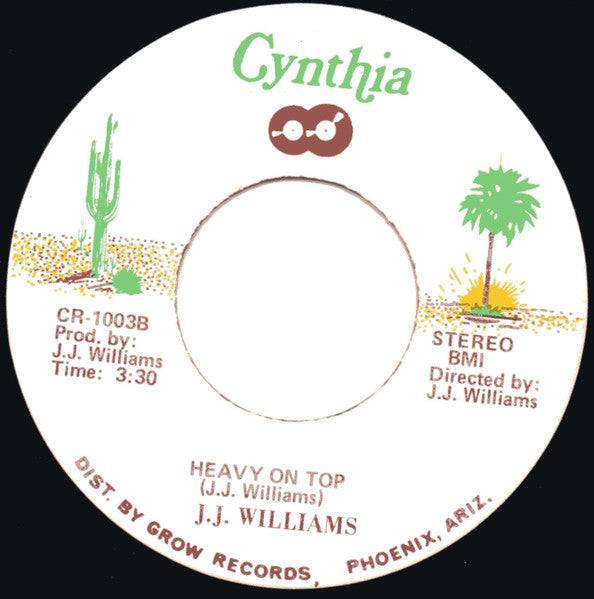 J. J. Williams : Hooked And Heartbroken (7")