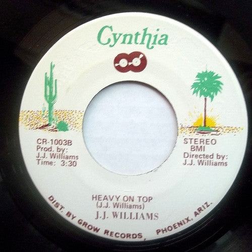 J. J. Williams : Hooked And Heartbroken (7")