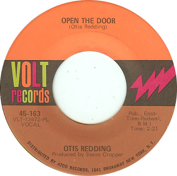 Otis Redding : The Happy Song (Dum-Dum) / Open The Door (7", Single, PL )