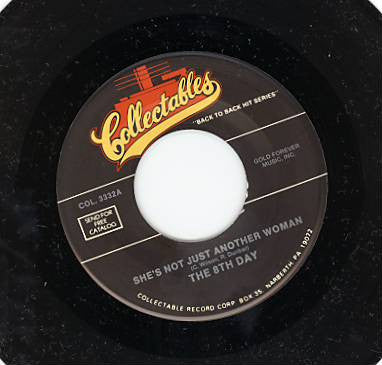 The 8th Day / Lamont Dozier : She's Not Just Another Woman / Why Can't We Be Lovers (7", RE)