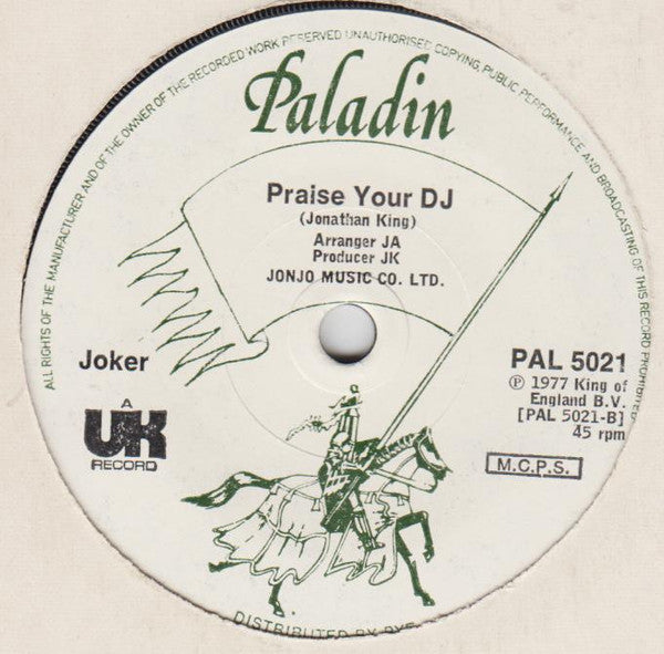Joker (64) : Gonna Fix You Good (Every Time You're Bad) (7")