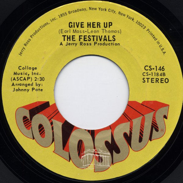 The Festivals : Gee Baby (7", Styrene)