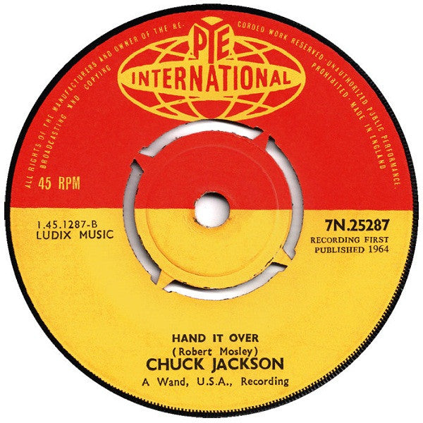 Chuck Jackson : Since I Don't Have You (7", Single)