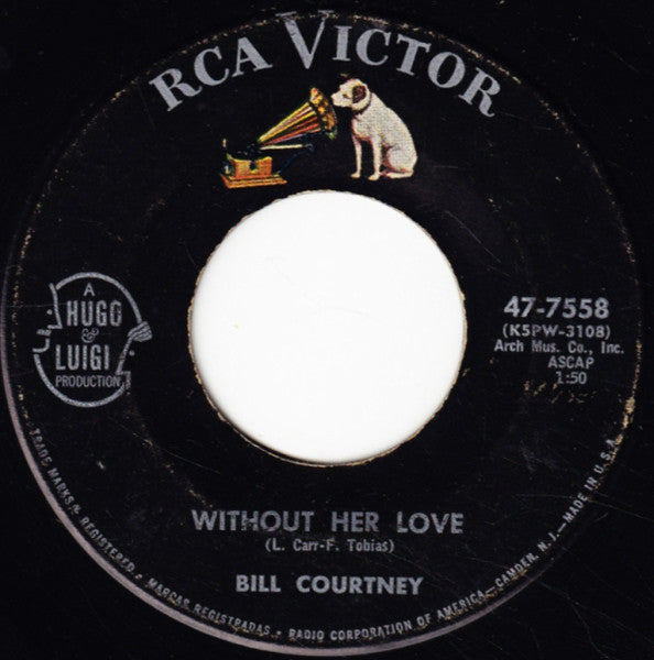 Bill Courtney : Judy Is (7")