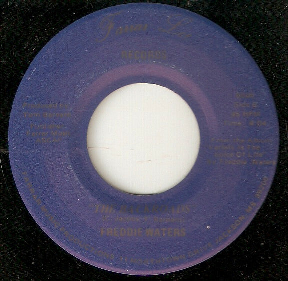 Freddie Waters : The Um Um Song (7", Single)