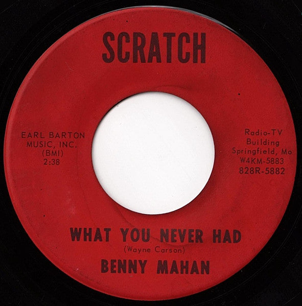 Benny Mahan : She Knows How (7", Single)