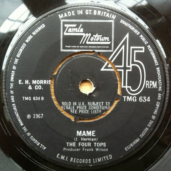 Four Tops : Walk Away Renee (7", Single, 4-P)