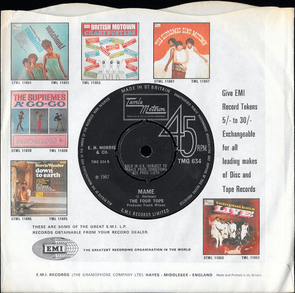 Four Tops : Walk Away Renee (7", Single, 4-P)