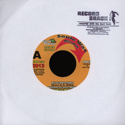 Michelle Weeks : My Everything (7", Ltd)