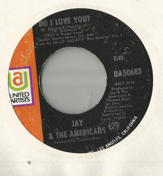 Jay & The Americans : Tricia (Tell Your Daddy) (7")