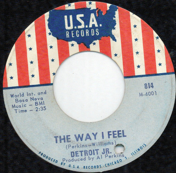 Detroit Junior : Call My Job / The Way I Feel (7", Single)