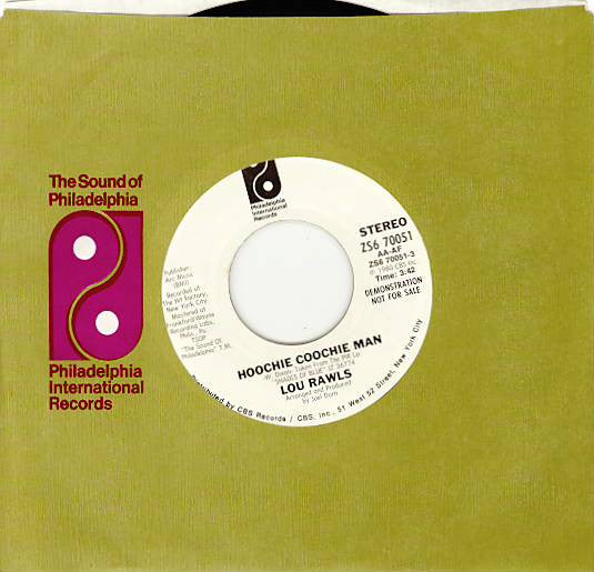 Lou Rawls : Hoochie Coochie Man (7", Promo, Pit)