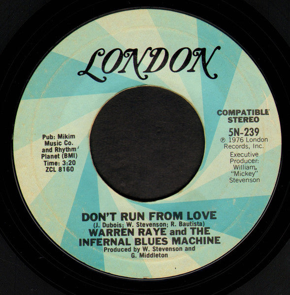 Infernal Blues Machine : If You Wanna Love Me (7")