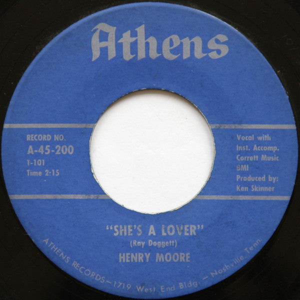 Henry Moore (7) : Let The World End Tomorrow / She's A Lover (7")