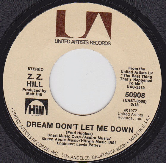Z.Z. Hill : Your Love (7", Single)