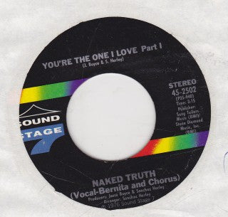 Naked Truth (4) : You're The One I Love (7", Single)