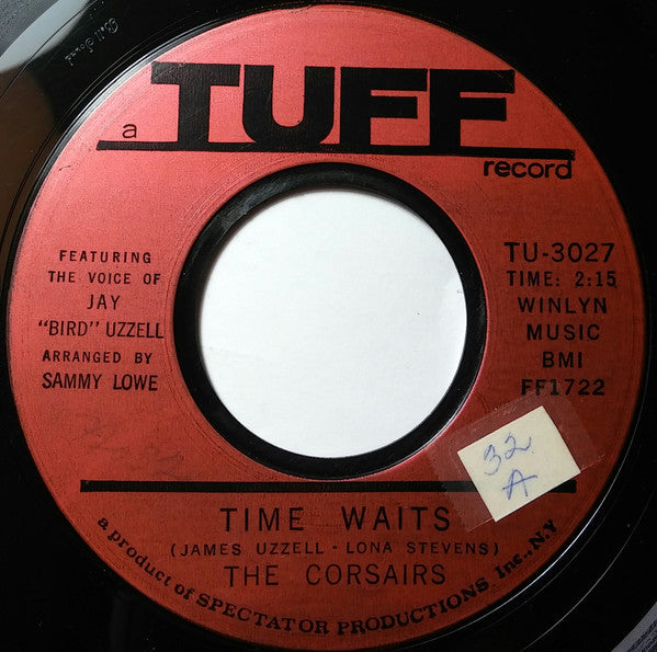 The Corsairs : It Won't Be A Sin / Time Waits (7", Single)