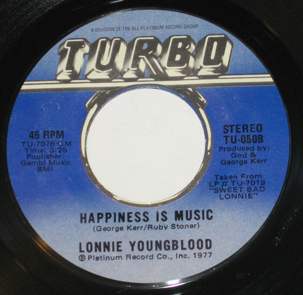 Lonnie Youngblood : Gonna Fly Now (7")