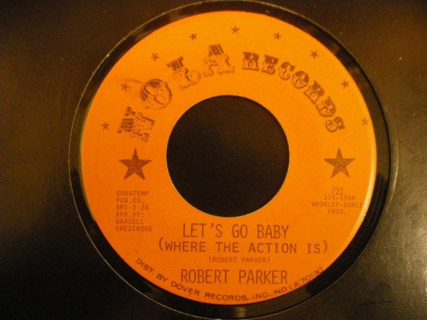 Robert Parker : Barefootin' (7", Ora)