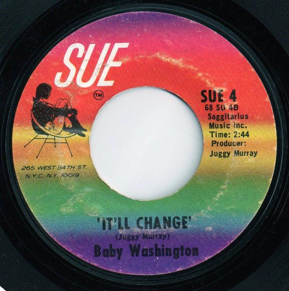Baby Washington : I Know (7", Single)