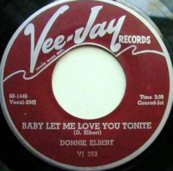 Donnie Elbert : Half As Old / Baby Let Me Love You Tonite (7", Single)