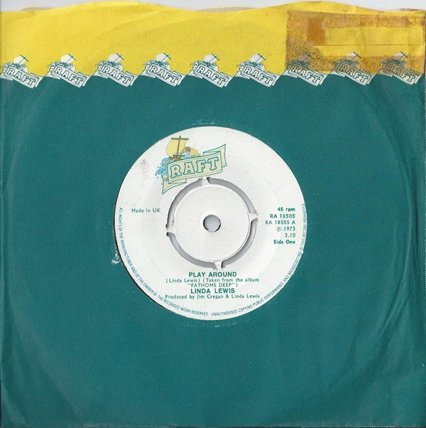 Linda Lewis : Play Around (7", Kno)