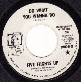 Five Flights Up : Do What You Wanna Do (7", Single, Promo)