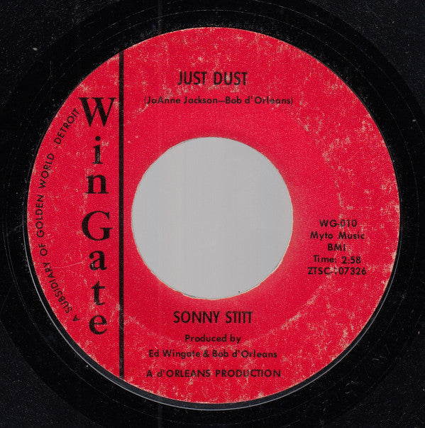 Sonny Stitt : Concerto For Jazz Lovers / Just Dust (7", Mono, Styrene)