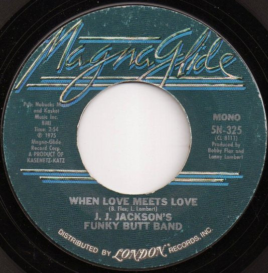 J.J. Jackson / J.J. Jackson's Funky Butt Band : Let Me Try Again (7")