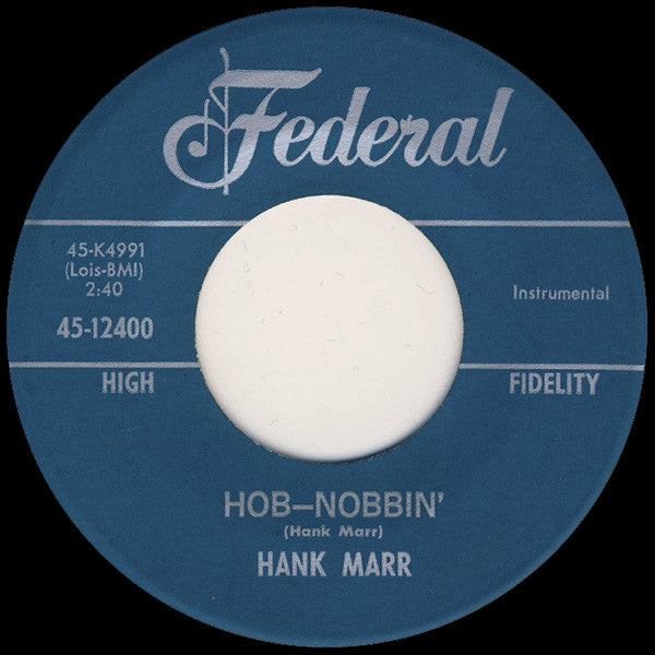 Hank Marr : Tonk Game / Hob-Nobbin' (7", Single)