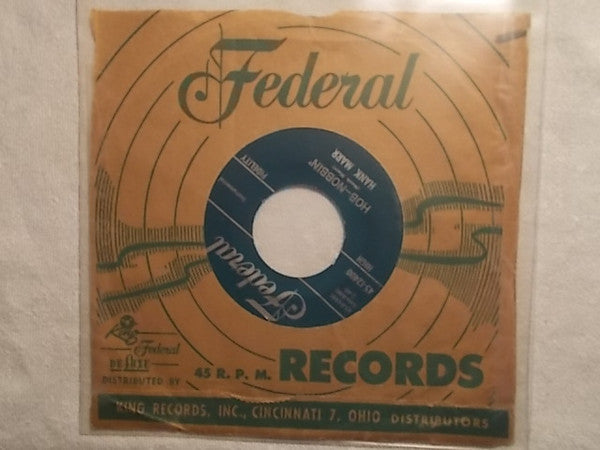 Hank Marr : Tonk Game / Hob-Nobbin' (7", Single)