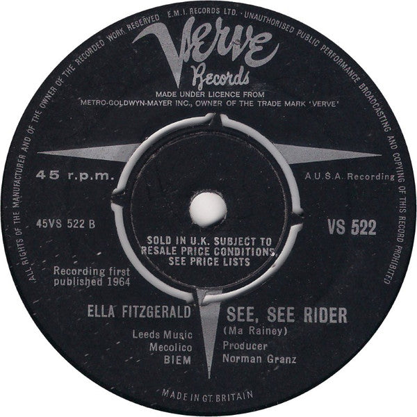 Ella Fitzgerald : People (7", Single)