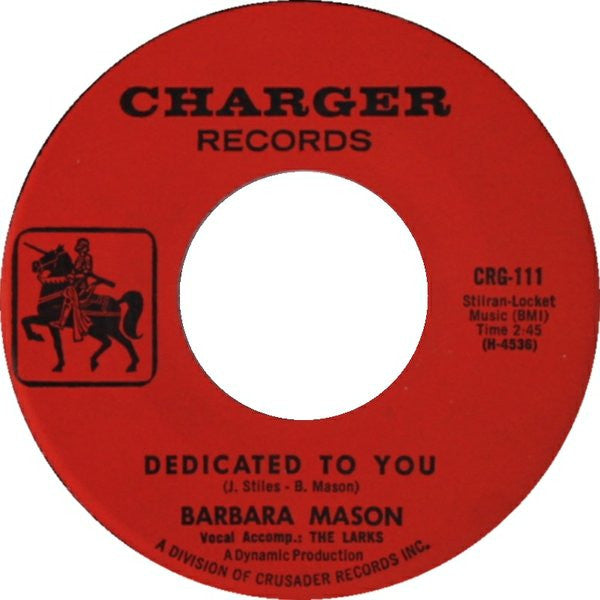 Barbara Mason : Trouble Child (7", Single)