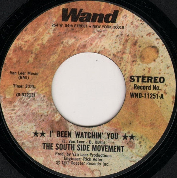 Southside Movement : I' Been Watchin' You (7", Styrene, Mon)