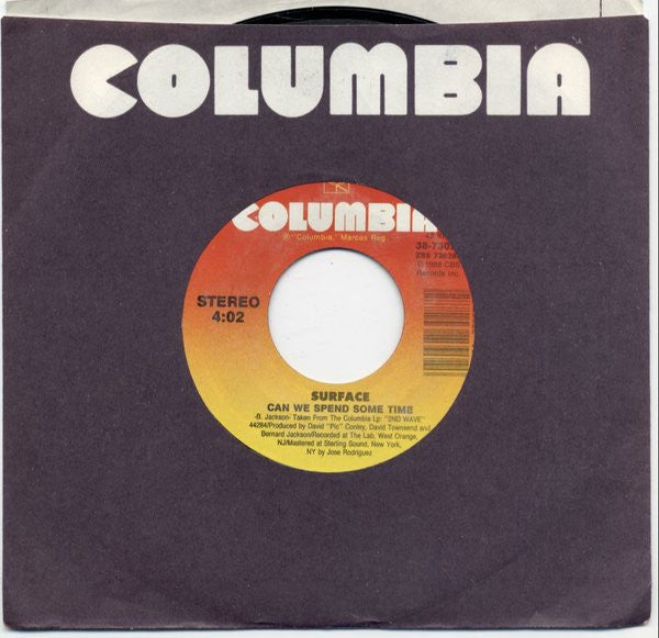 Surface : Can We Spend Some Time (7")
