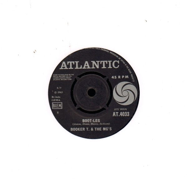 Booker T & The MG's : Boot-Leg (7", Single)