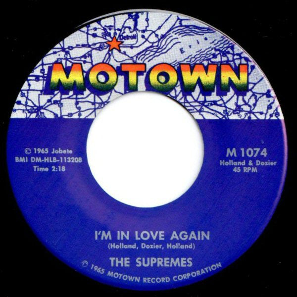 The Supremes : Stop! In The Name Of Love (7")
