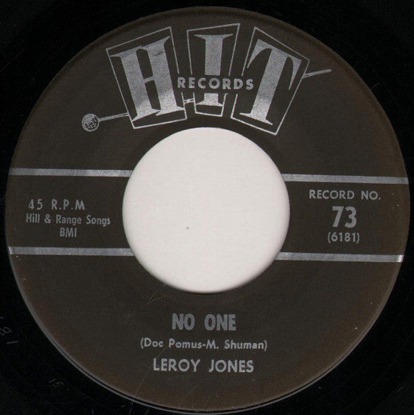 Thomas Henry (7) / Leroy Jones (6) : So Much In Love / No One (7")
