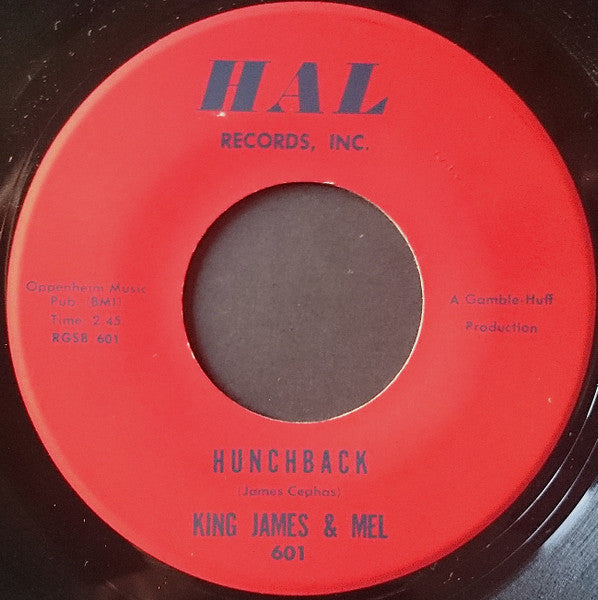 King James & Mel : You Better Move On (7")