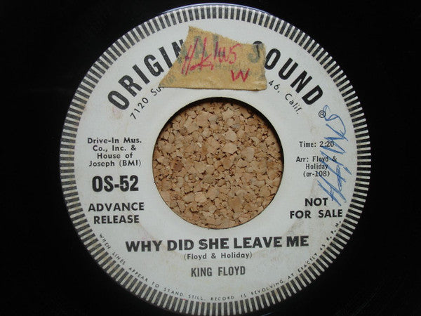 King Floyd : Walkin' And Thinkin' (7", Promo)